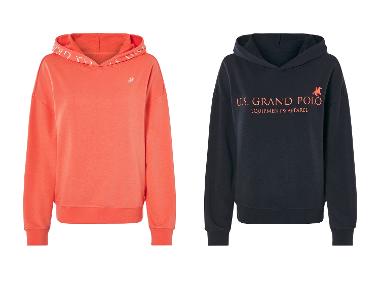esmara® x Grand Polo Damen Sweathoodie mit Baumwolle