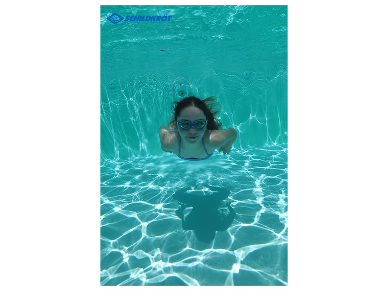 Gehe zu Vollbildansicht: Schildkröt Junior Schwimmbrille Capri 5+ blau/grün - Bild 4
