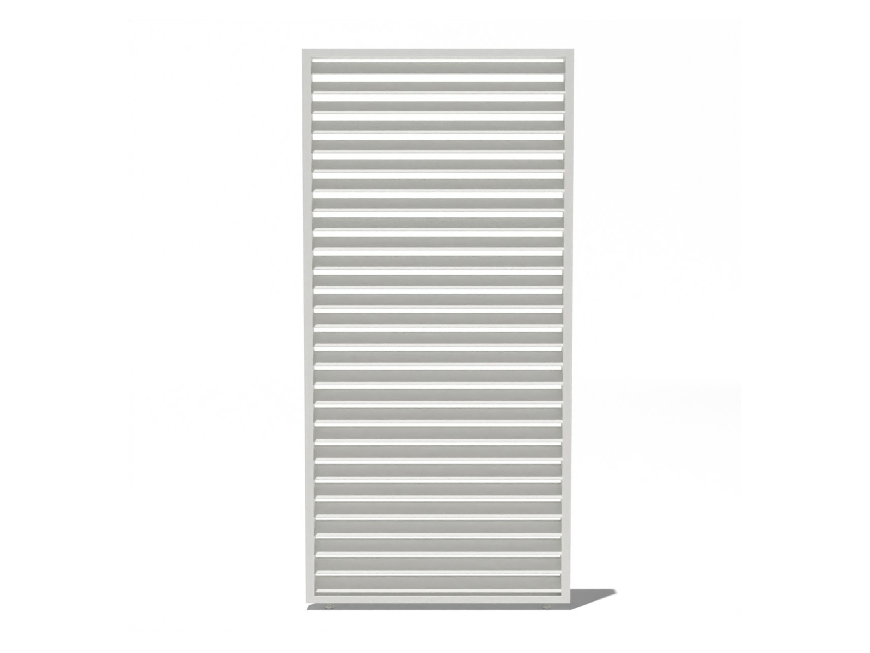 Pergoline Seitenwandpaneel Trumpf + Superior (horizontal, Weiß, 1,23 m)““ | 04260664391357