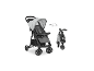 HAUCK Buggy Shopper Neo II Kinderwagen, grau, mit Easy-Fold-Funktion