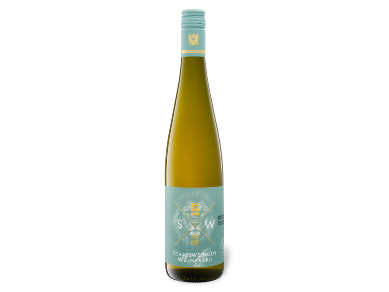 Gehe zu Vollbildansicht: Staatsweingut Weinsberg Riesling VDP.Gutswein trocken, Weißwein 2022 - Bild 1