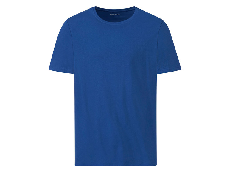 Gehe zu Vollbildansicht: LIVERGY® Herren T-Shirt, 2 Stück, körpernah geschnitten, mit Baumwolle - Bild 12