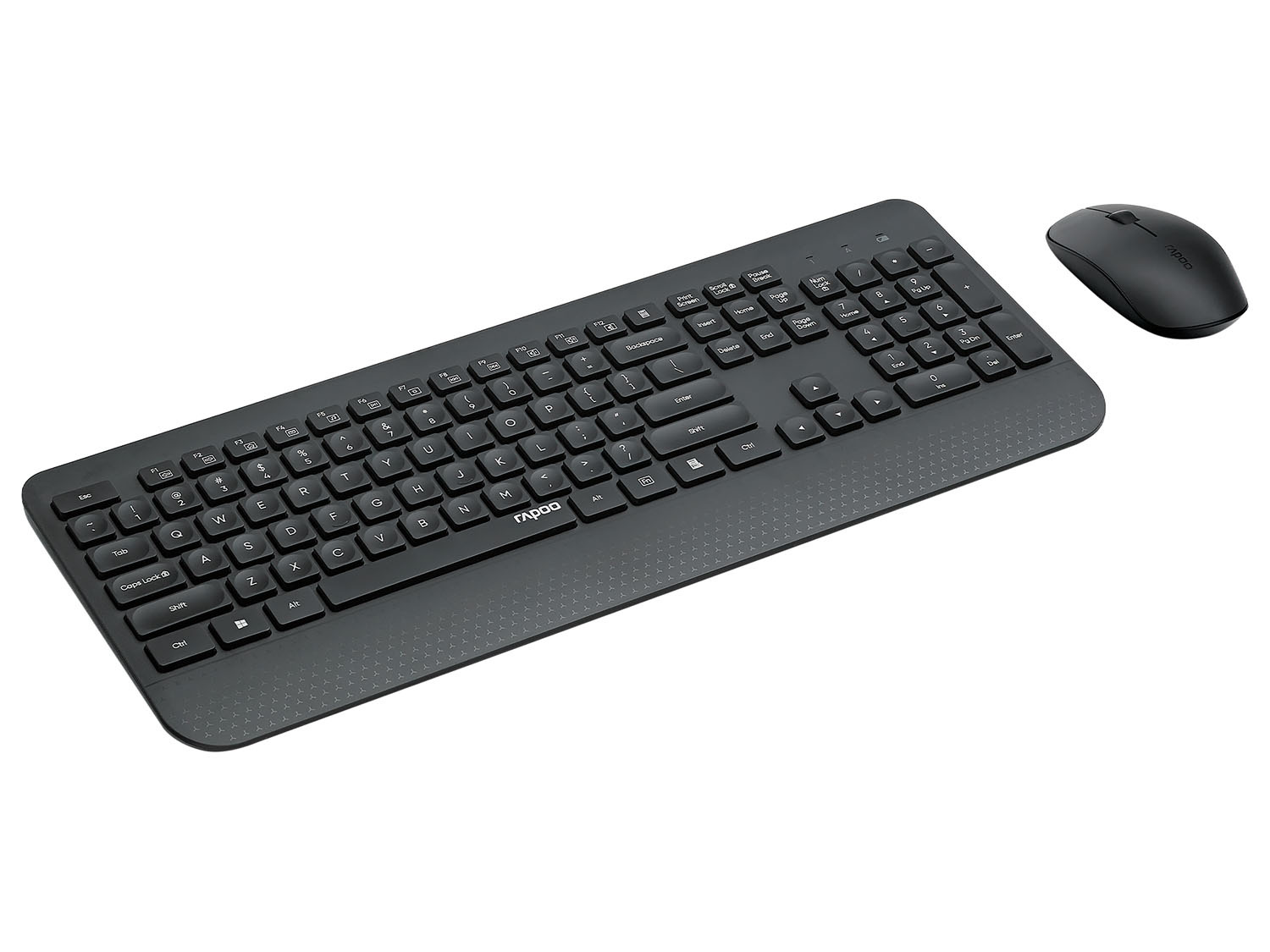 Keyboard »X3500«, DE-La… Mouse und Wireless Rapoo Combo