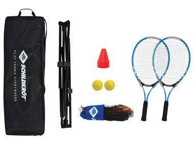 Tasche 54,5 x 21,5 cm Speed Badminton Set Schildkröt  2 Schläger 3 Bälle 