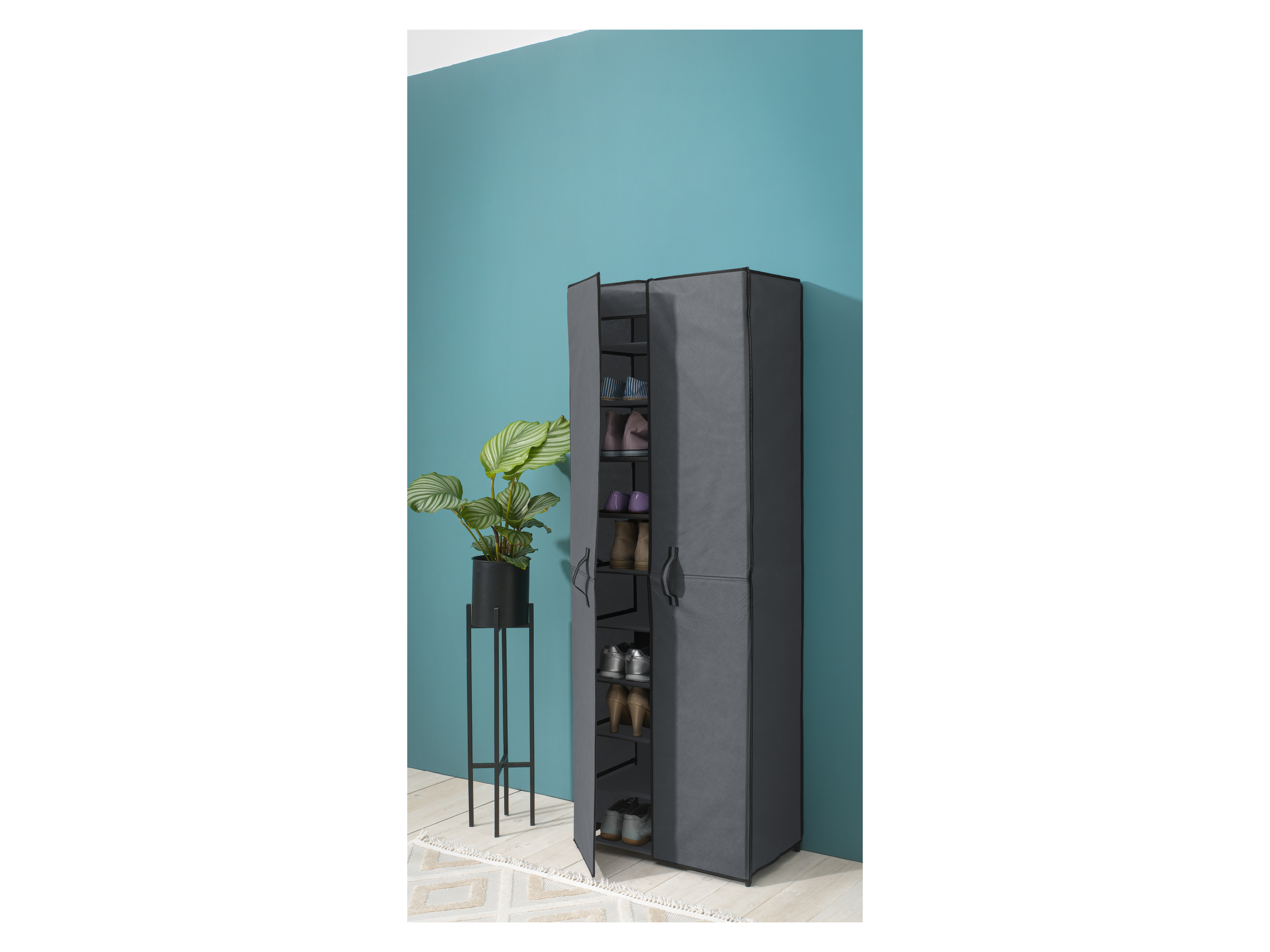 Thumbnail - LIVARNO home Schuhschrank (Grau)