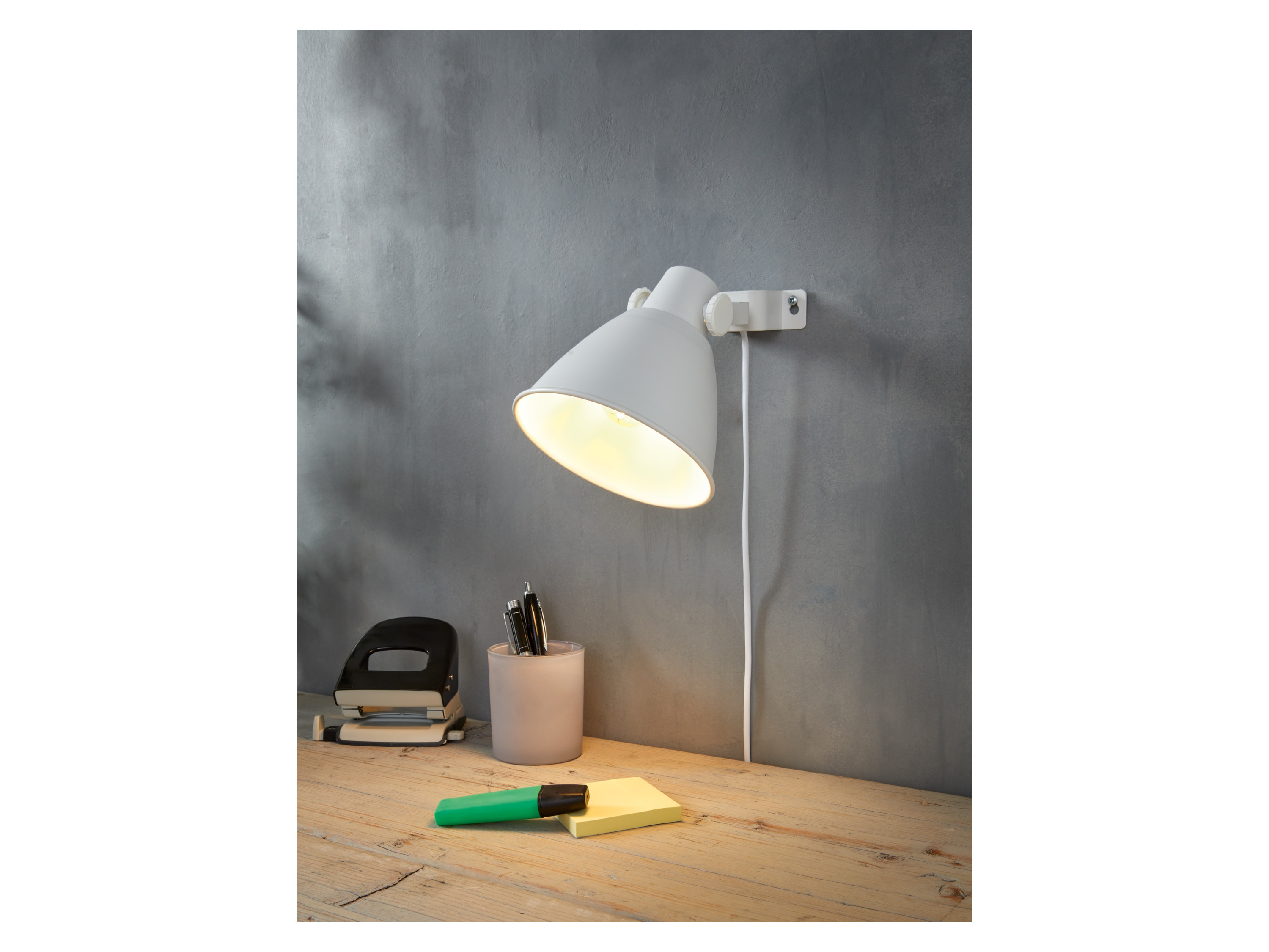 LIVARNO HOME Wandspot 1flammig TEIWAZ (Weiß) – Bild 2 von 4