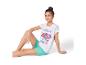 Pyjama für Mädchen mit Shirt und Shorts, Aufdruck "Squish Squad".