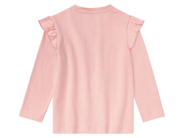 Gehe zu Vollbildansicht: lupilu Kleinkinder Mädchen Shirts, 2 Stück, mit Baumwolle - Bild 6