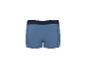 Blaue Herren-Boxershorts mit dunklem Gummibund.