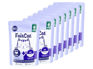 Green Petfood FairCat Katzennassnahrung Fit, 8 x 85 g