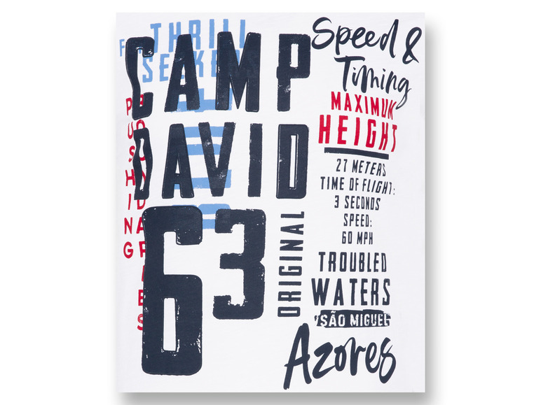Gehe zu Vollbildansicht: Camp David Herren T-Shirt aus reiner Baumwolle - Bild 5