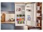 Transparente SILVERCREST® Kühlschrank-Organizer mit Deckel befüllt mit Lebensmitteln.