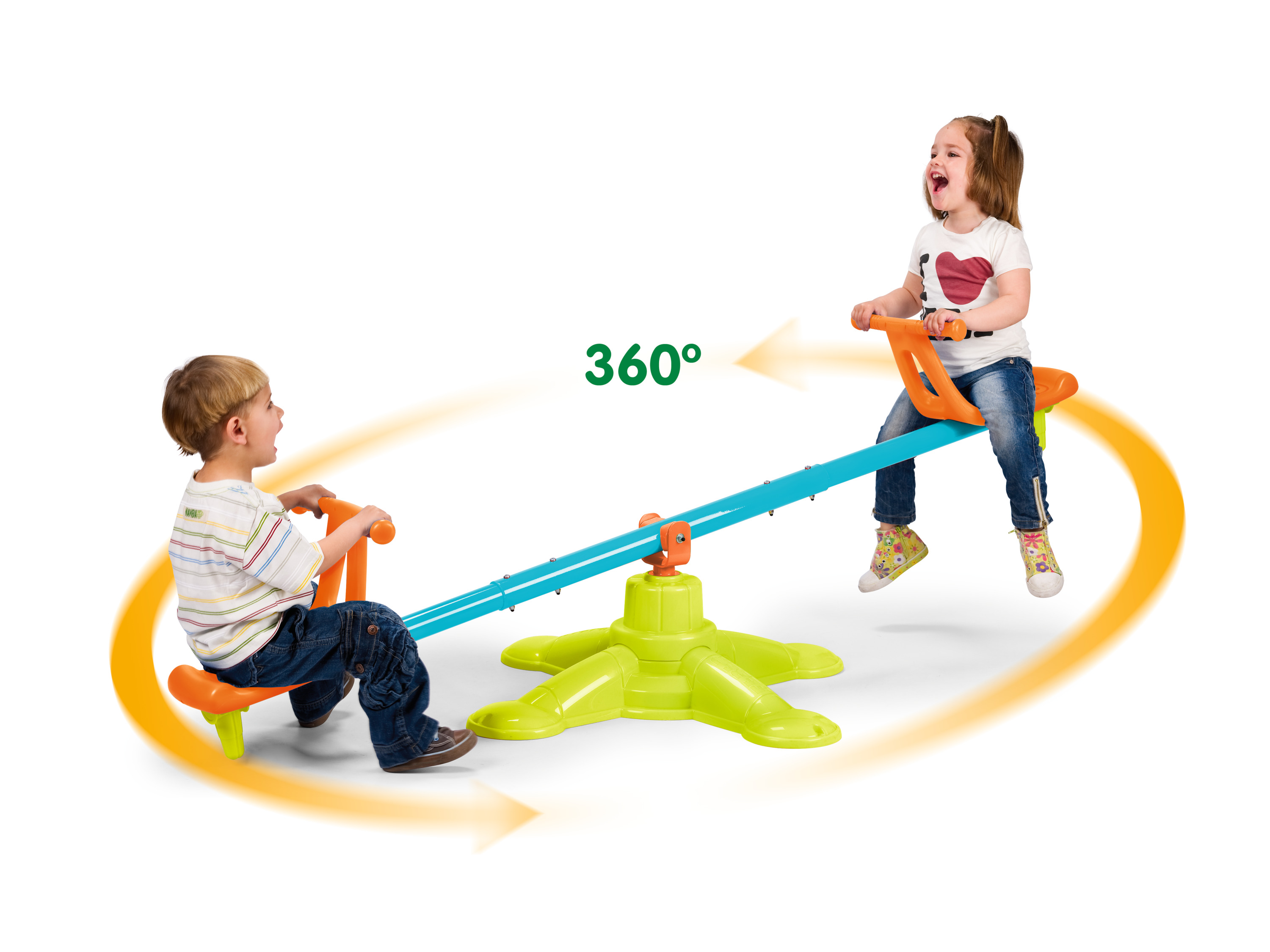 Thumbnail - FEBER Wippe »Twister Seesaw«, 360° drehbar