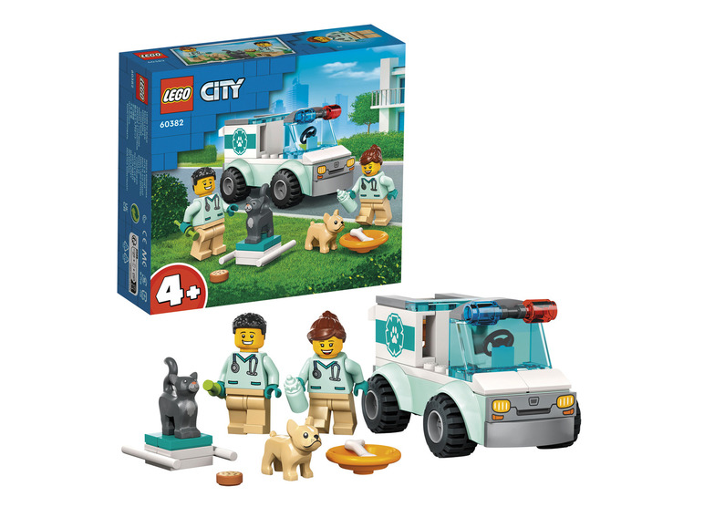 Gehe zu Vollbildansicht: LEGO® City 60382 »Tierrettungswagen« - Bild 5