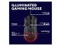 Beleuchtete Gaming-Maus mit einstellbarer DPI, mehrfarbiger LED und extra langem Kabel.