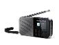 Tragbares Digitalradio mit Bluetooth und ausziehbarer Antenne.