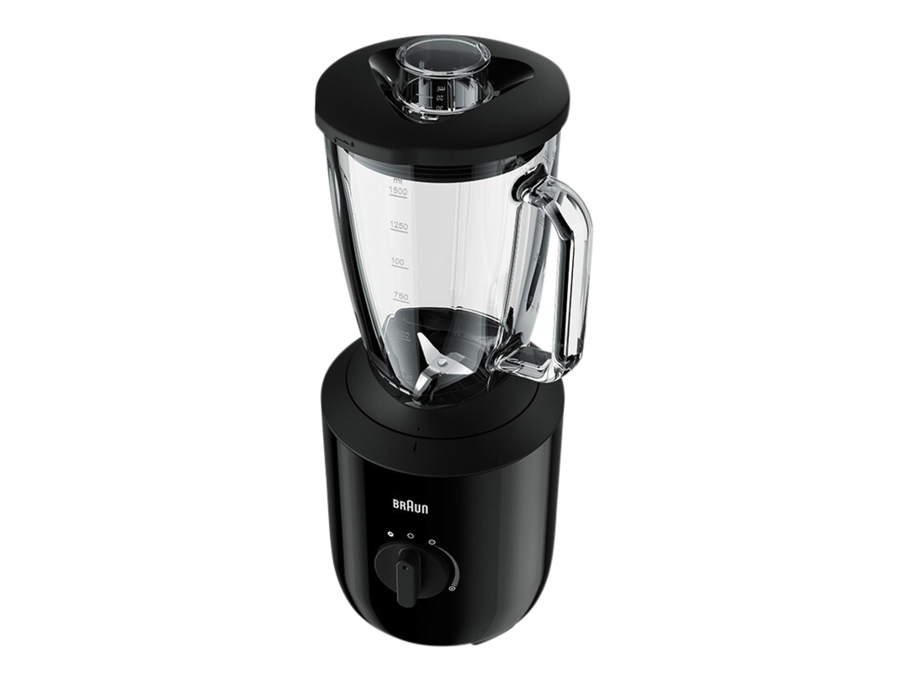 Thumbnail - BRAUN Standmixer schwarz JB3150BK, 1,5L Glassgefäß 800W