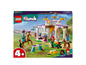 LEGO Friends Pferdehof mit Pferd, Pony und Figuren.