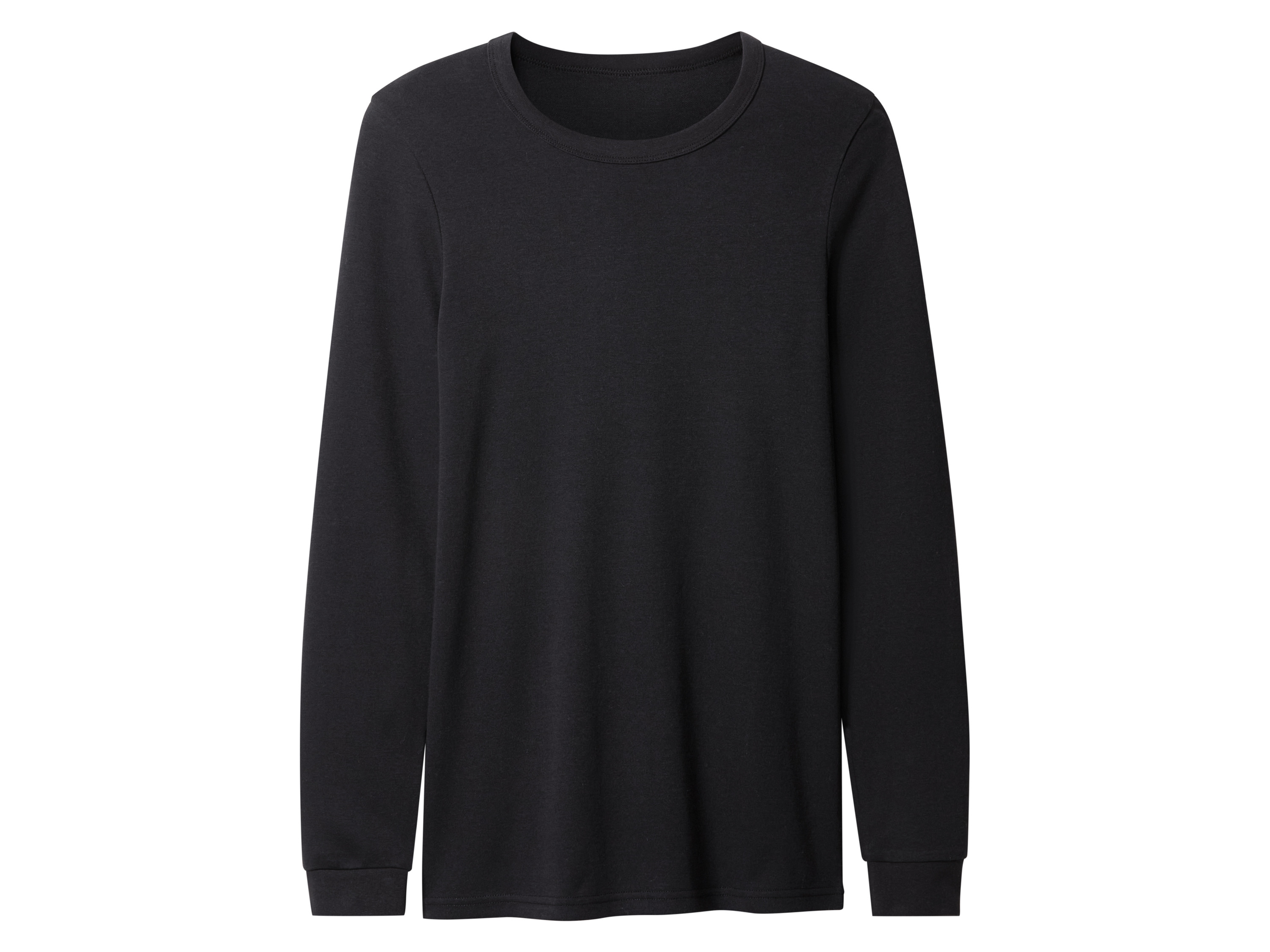 ESMARA MEN Herren Thermounterhemd (Schwarz, 7/XL)