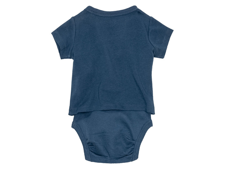 Gehe zu Vollbildansicht: lupilu® Baby Jungen Shirtbody mit Knöpfung - Bild 9