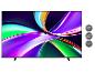 Fernseher mit lebendigem Farbdisplay und Größenoptionen von 43, 50 und 55 Zoll.