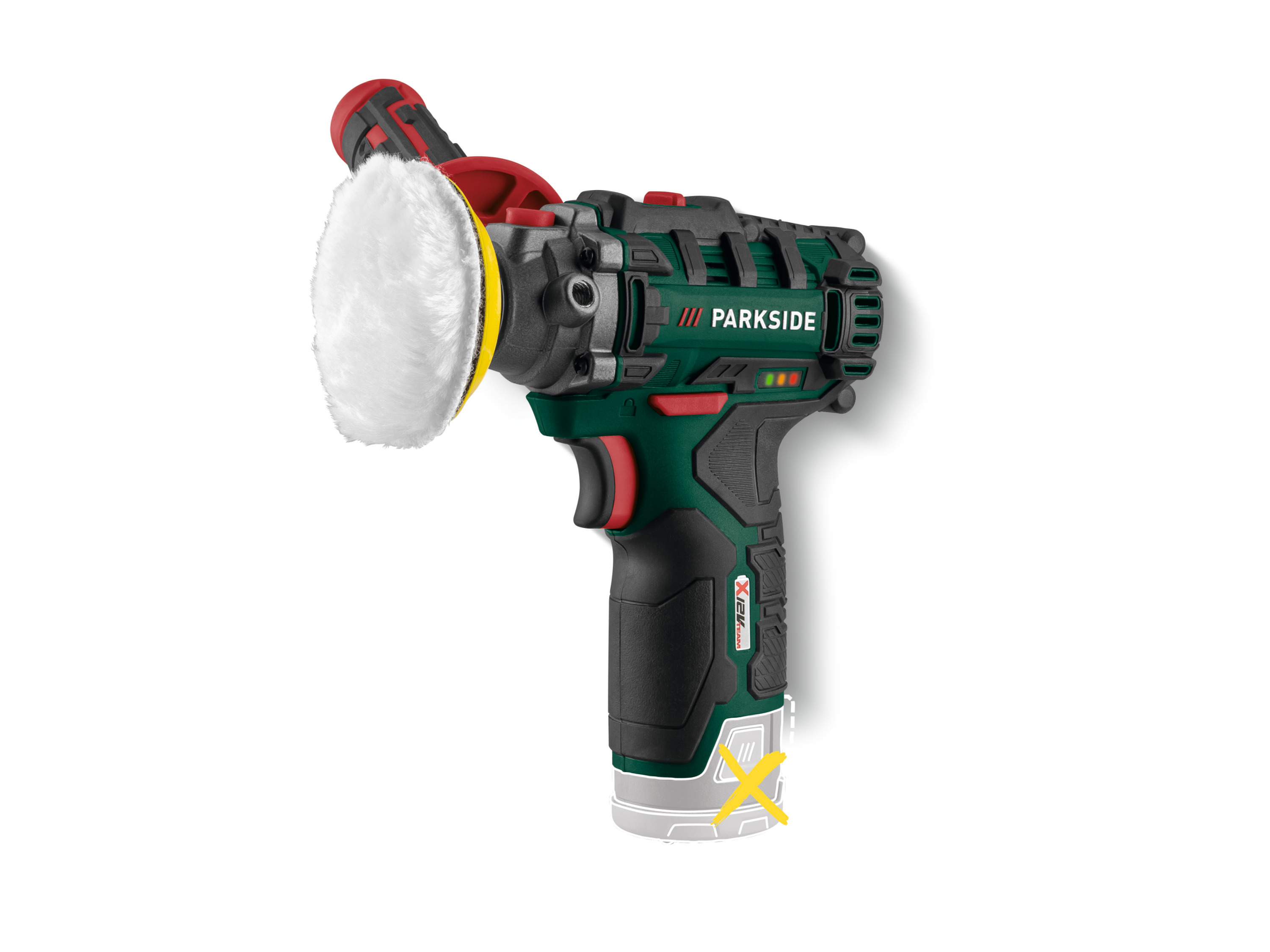 PARKSIDE® 12 V Akku-Ausbesserungspolierer »PAAP 12 C3«, ohne Akku und Ladegerät | 04055333066946