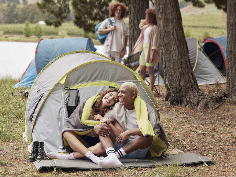 Gehe zu Vollbildansicht: Rocktrail Pop-up-Campingzelt für 2 Personen - Bild 2