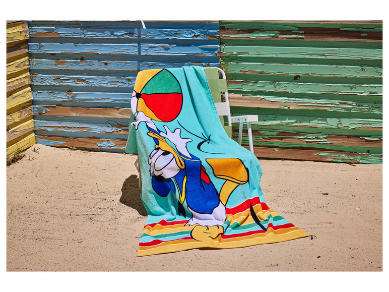 Gehe zu Vollbildansicht: Kinder Velours Strandtuch, 75 x 150 cm - Bild 3