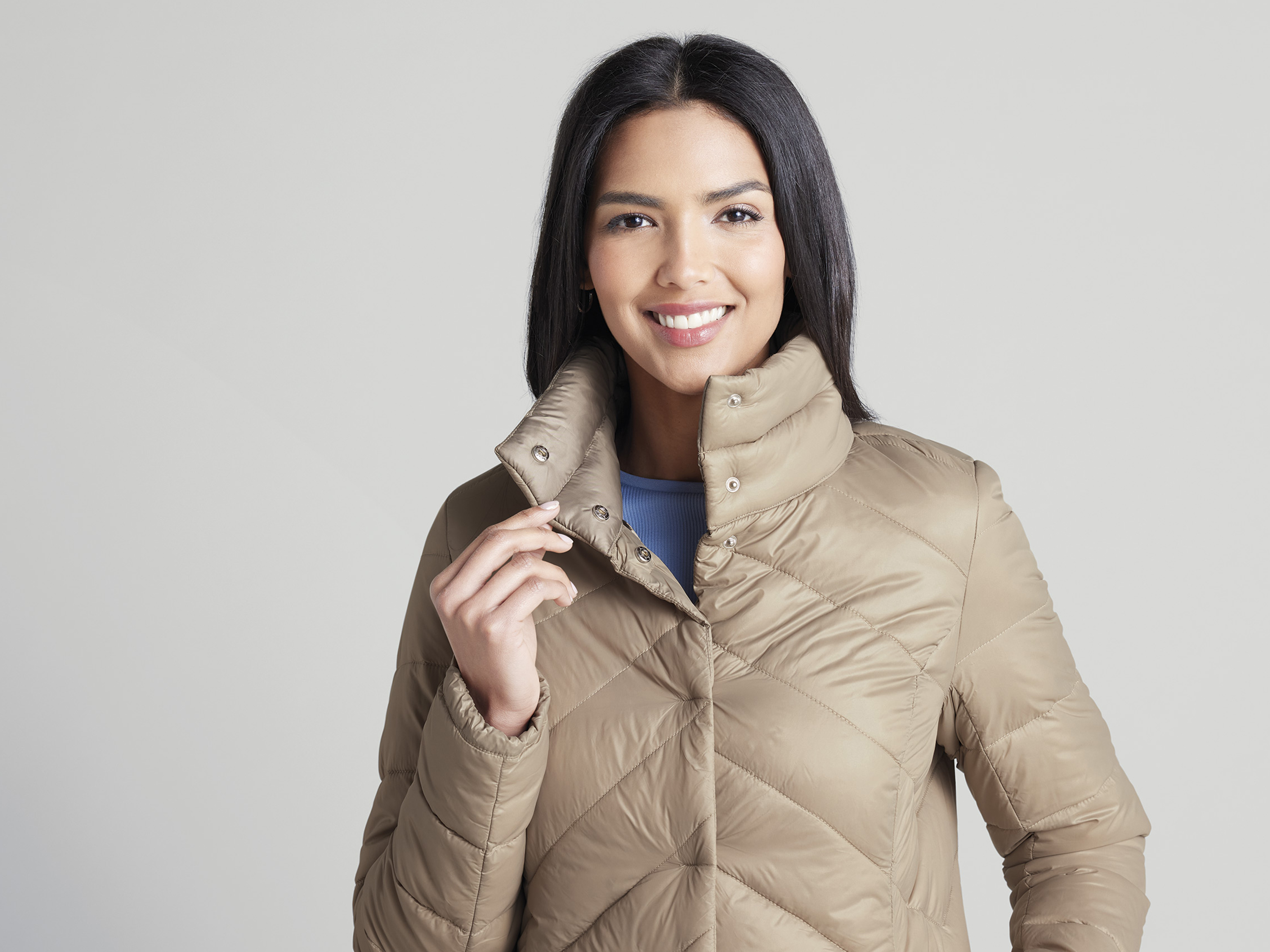 Thumbnail - esmara® Damen Mantel Lightweight (Beige, XS(32/34))