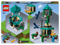 LEGO Minecraft Set mit einem Turm und einem Haus