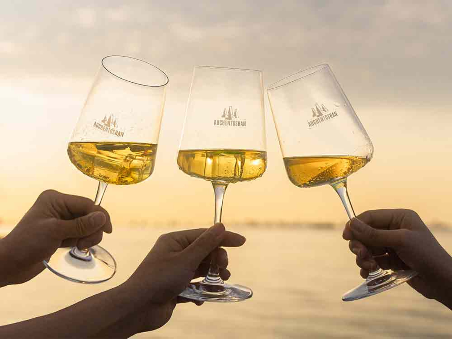 Scotch Whisky Three Single Wood AUCHENTOSHAN … mit Malt