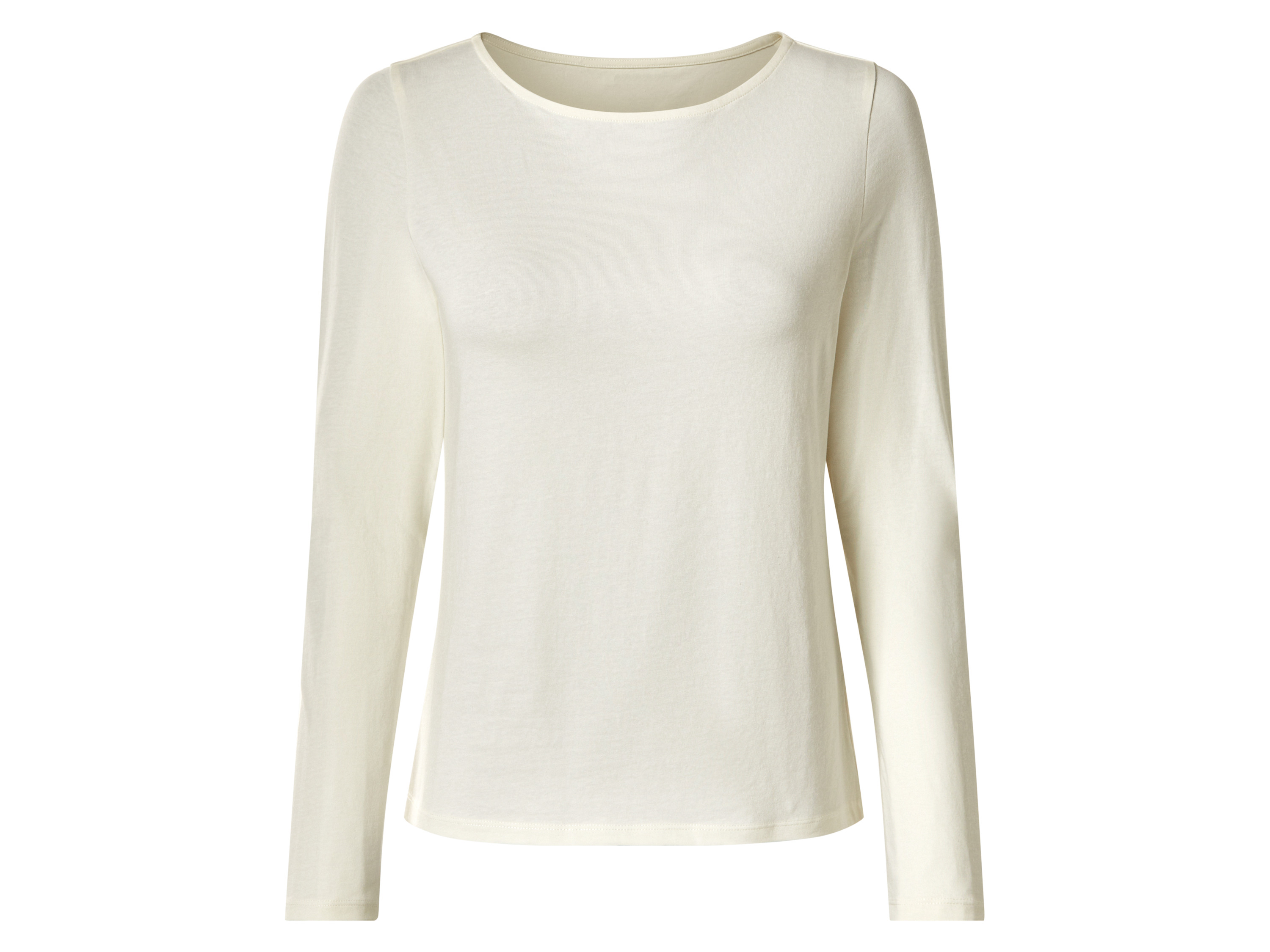 ESMARA® Damen Langarmshirt 2 Stück (Rot/weiß, XS(32/34)) – Bild 2 von 4
