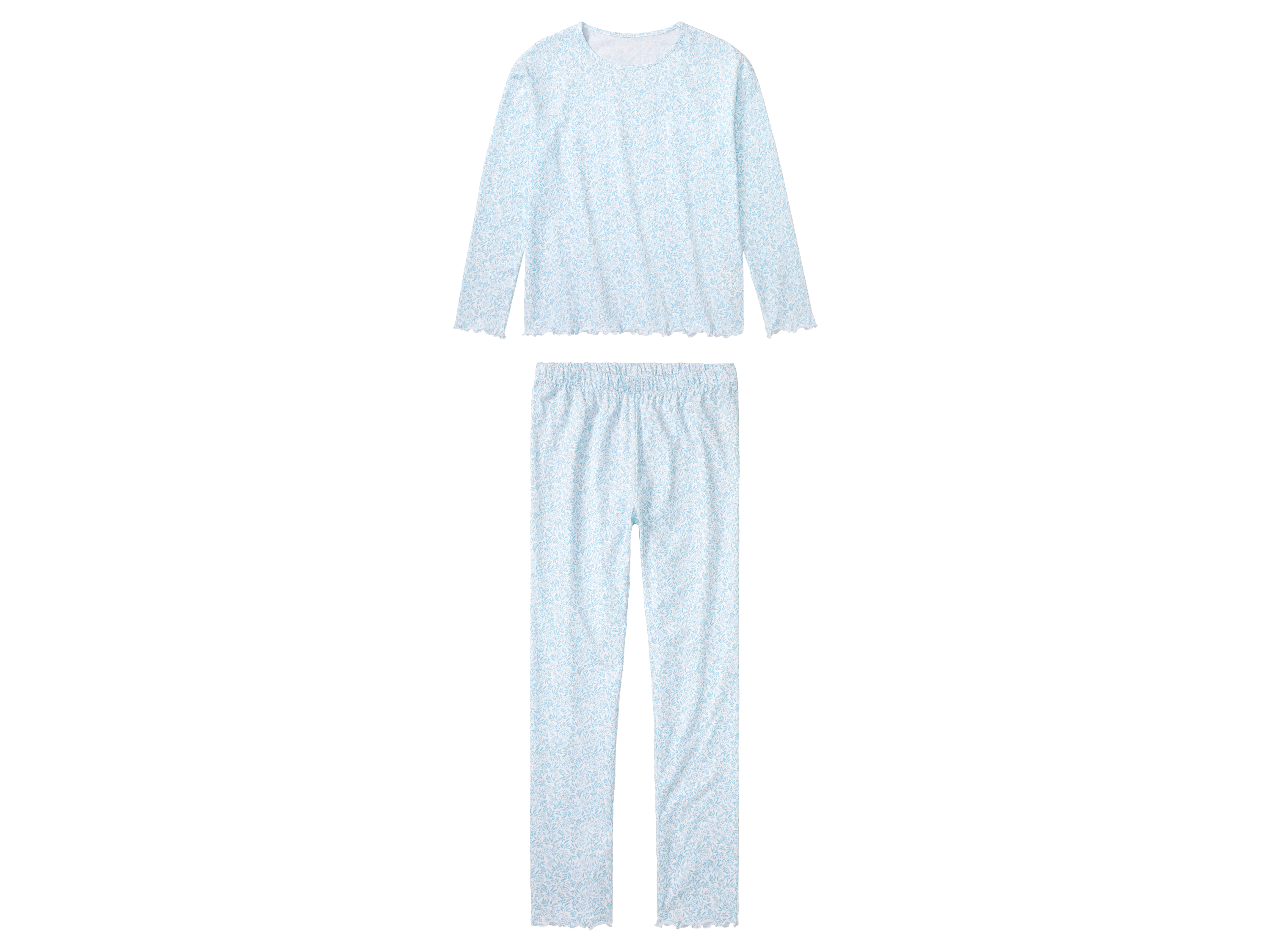 pepperts!® Kinder Mädchen Pyjama (Weiß, 158/164) | 04334036034675