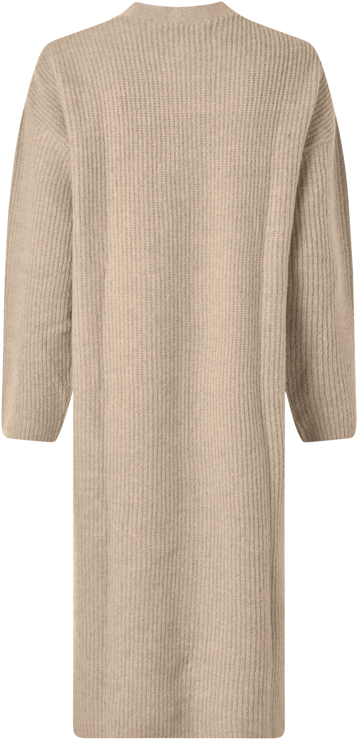 ESMARA® Damen Grobstrick-Cardigan (Beige, S(36/38)) – Bild 3 von 4