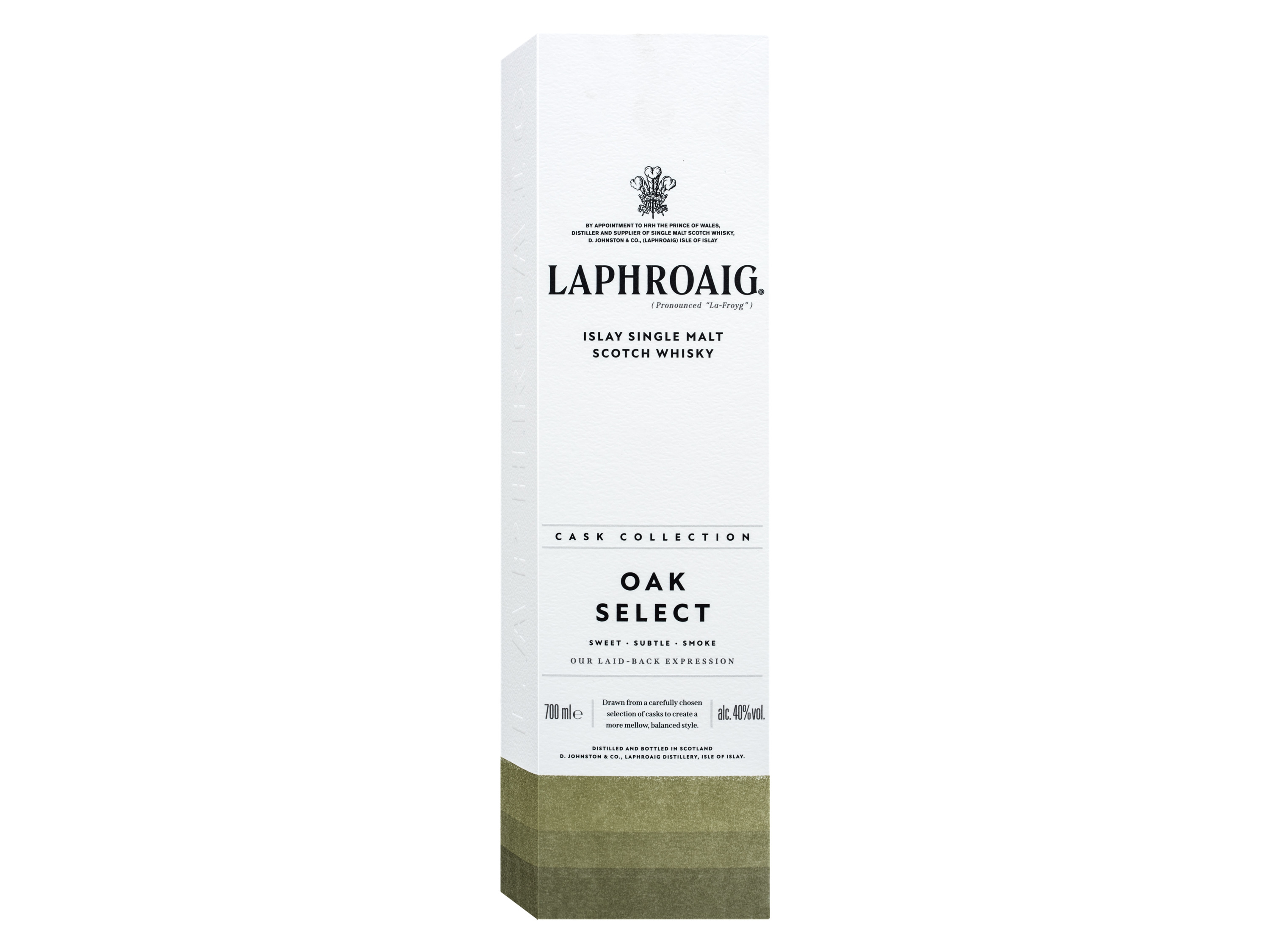 Thumbnail - Laphroaig Oak Select Islay Single Malt Scotch Whisky mit Geschenkbox 40% Vol