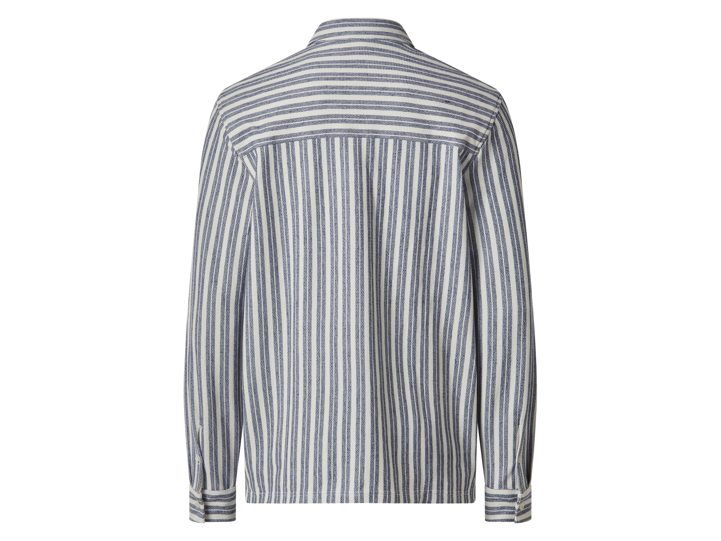 Thumbnail - esmara Men Herren Freizeithemd (weiß/blau, L (41/42))