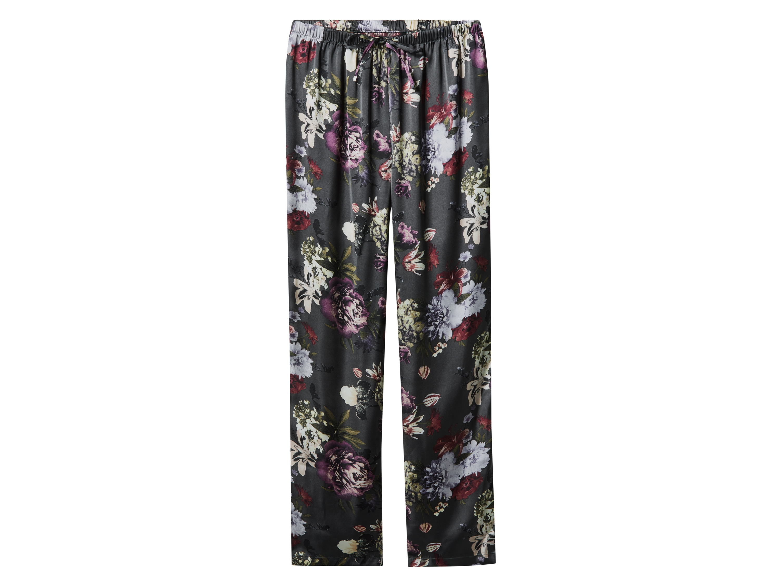 Thumbnail - esmara® Damen Satin-Pyjama (Floral, L(44/46))