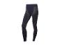 Eine schwarze Sportleggings mit grauem Muster.