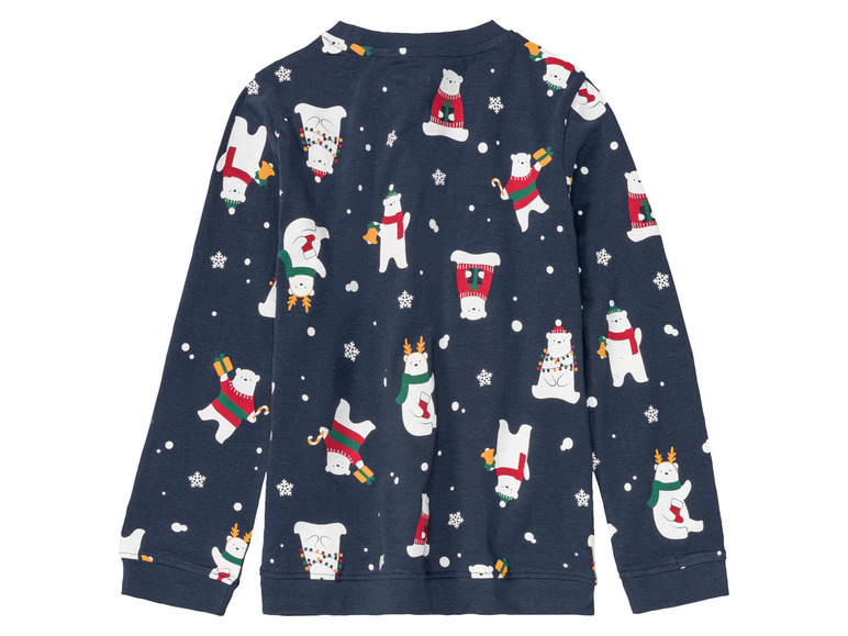 Gehe zu Vollbildansicht: lupilu® Kleinkinder Mädchen Pyjama mit weihnachtlichen Motiven - Bild 16