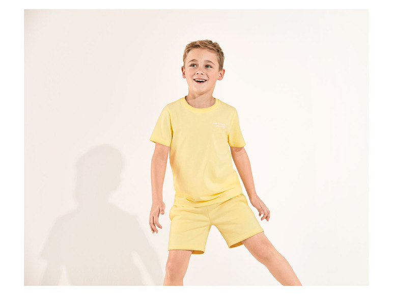 Gehe zu Vollbildansicht: LUPILU® Kleinkinder/Kinder Jungen T-Shirt, 2 Stück, mit Rundhalsausschnitt - Bild 17