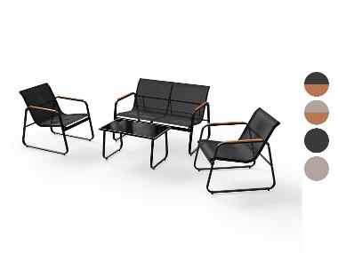 JUSKYS Gartenmöbel-Set »Genua«, 4-teilig