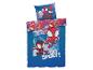 Kinderbettwäsche mit Spiderman-Motiven.