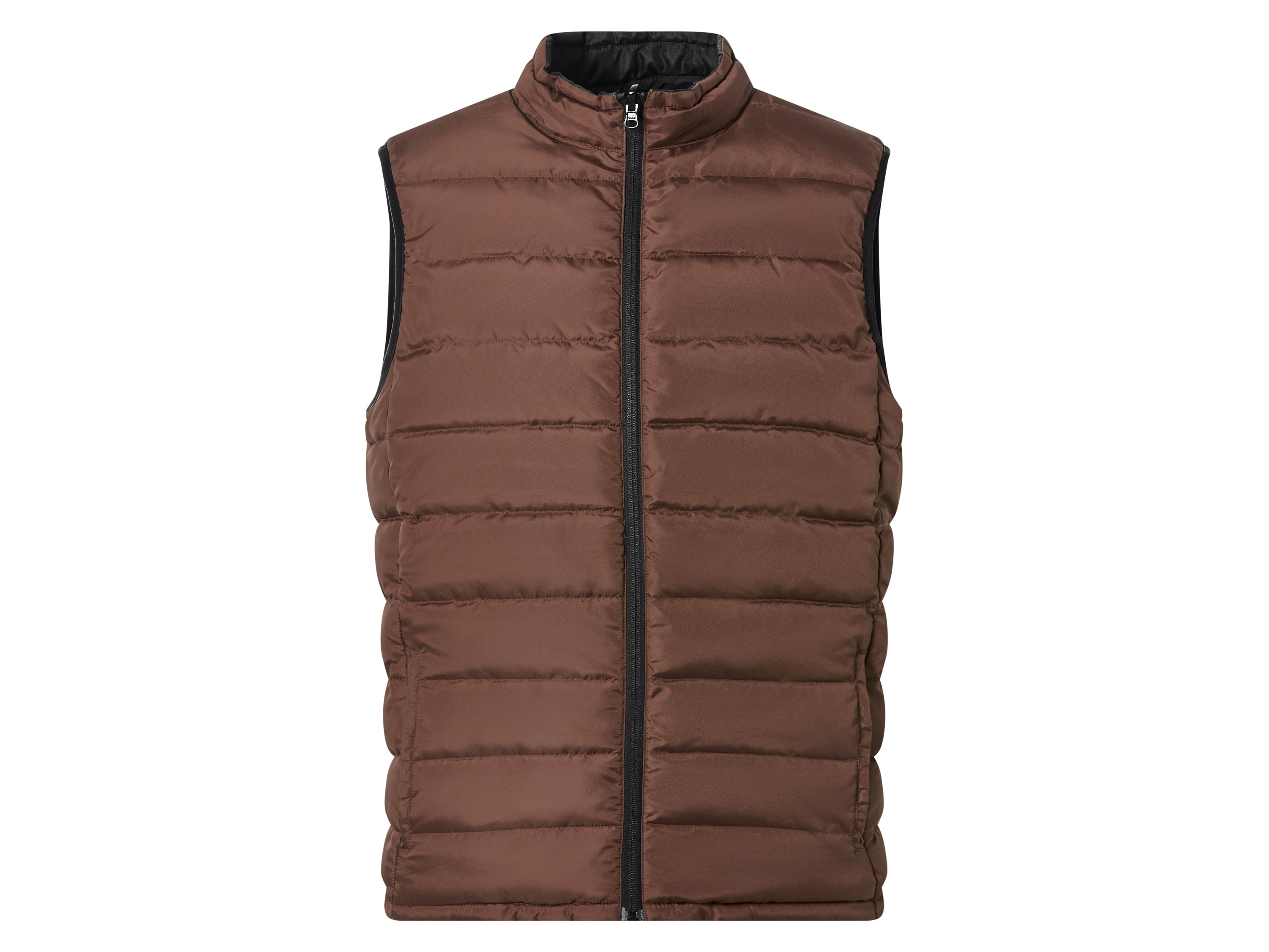 ESMARA MEN Herren Wendeweste 2-in-1 (Schwarz/Braun, XXL (60/62)) – Bild 2 von 4