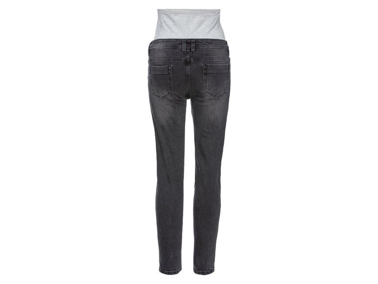 Gehe zu Vollbildansicht: bellybutton Damen Boyfriend Umstands-Jeans, mit elastischem Überbauchbund - Bild 6