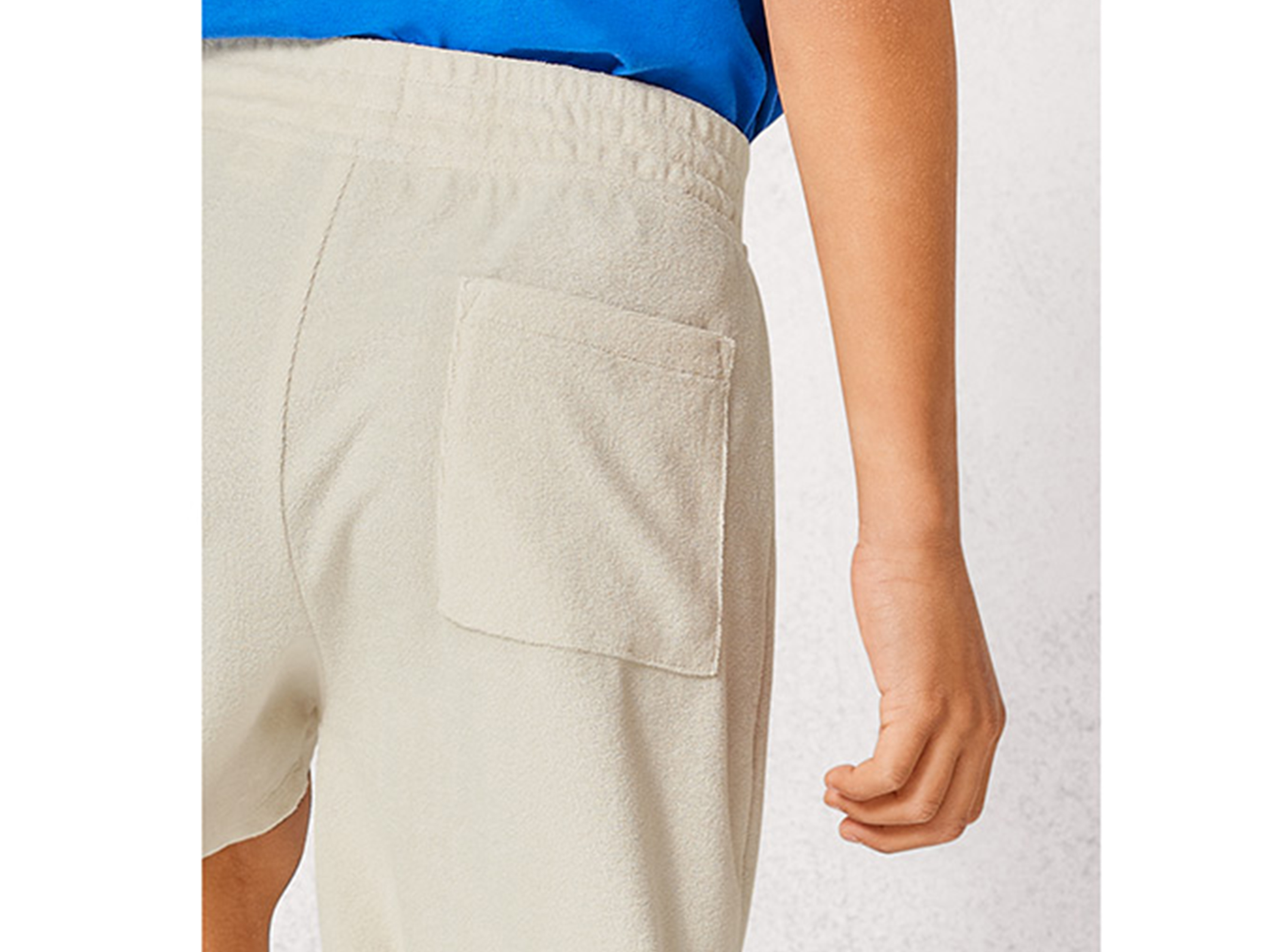 Thumbnail - pepperts!® Kinder Shorts (Hellgrau, 134/140)