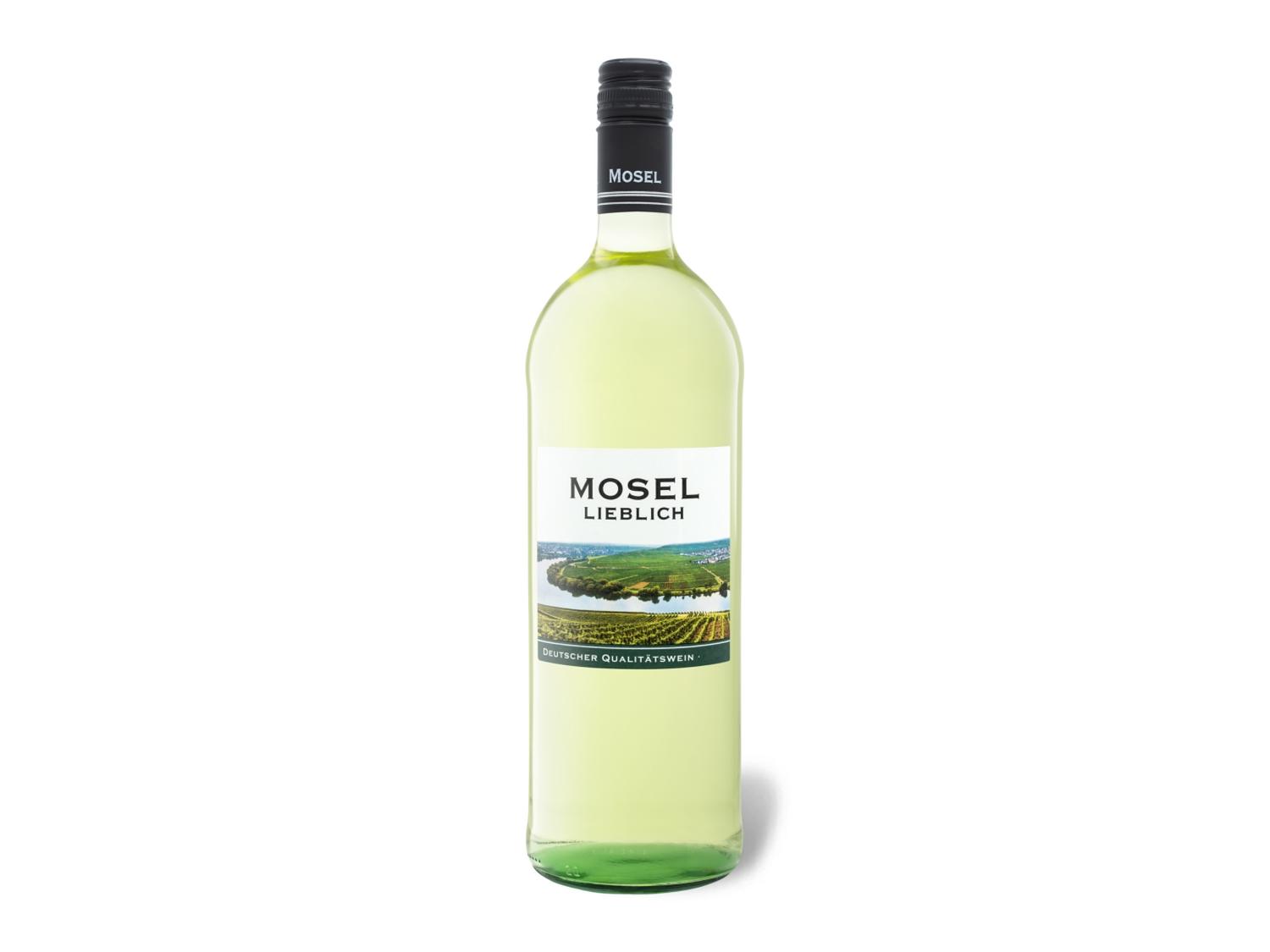 Cuvée Mosel QbA, lieblich, Weißwein, 1l