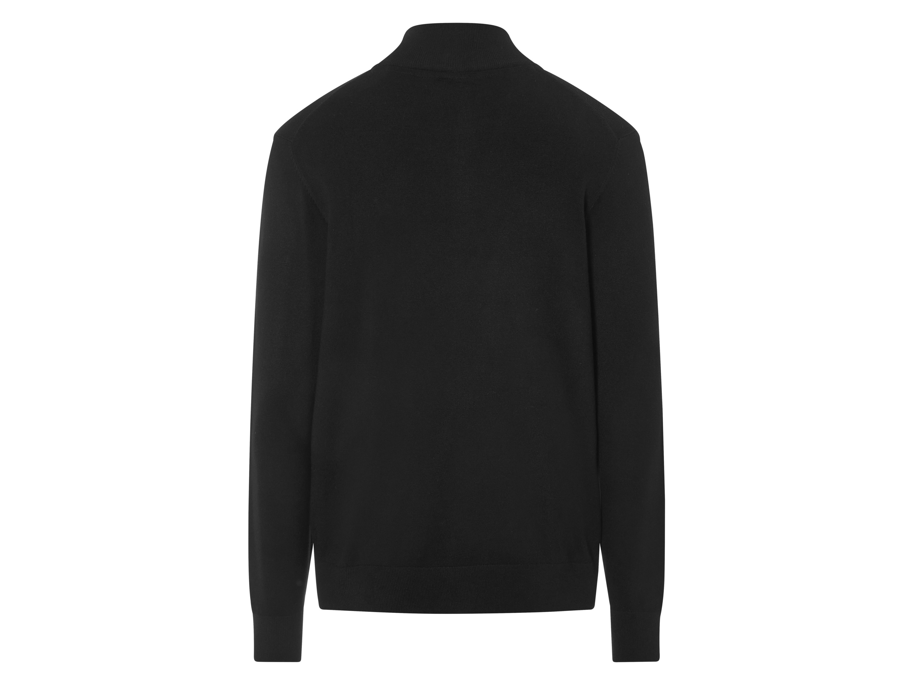 Thumbnail - LIVERGY® Herren Troyer Strick (Schwarz, L (52/54))