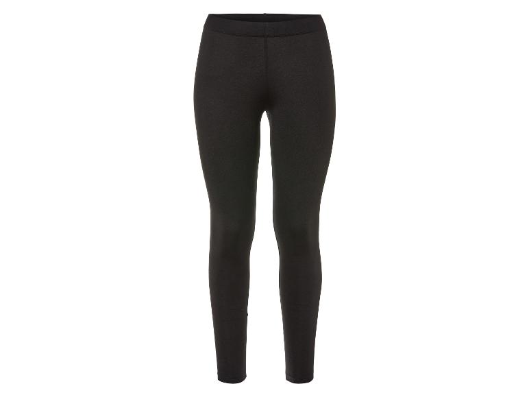 Schwarze Leggings für Damen.