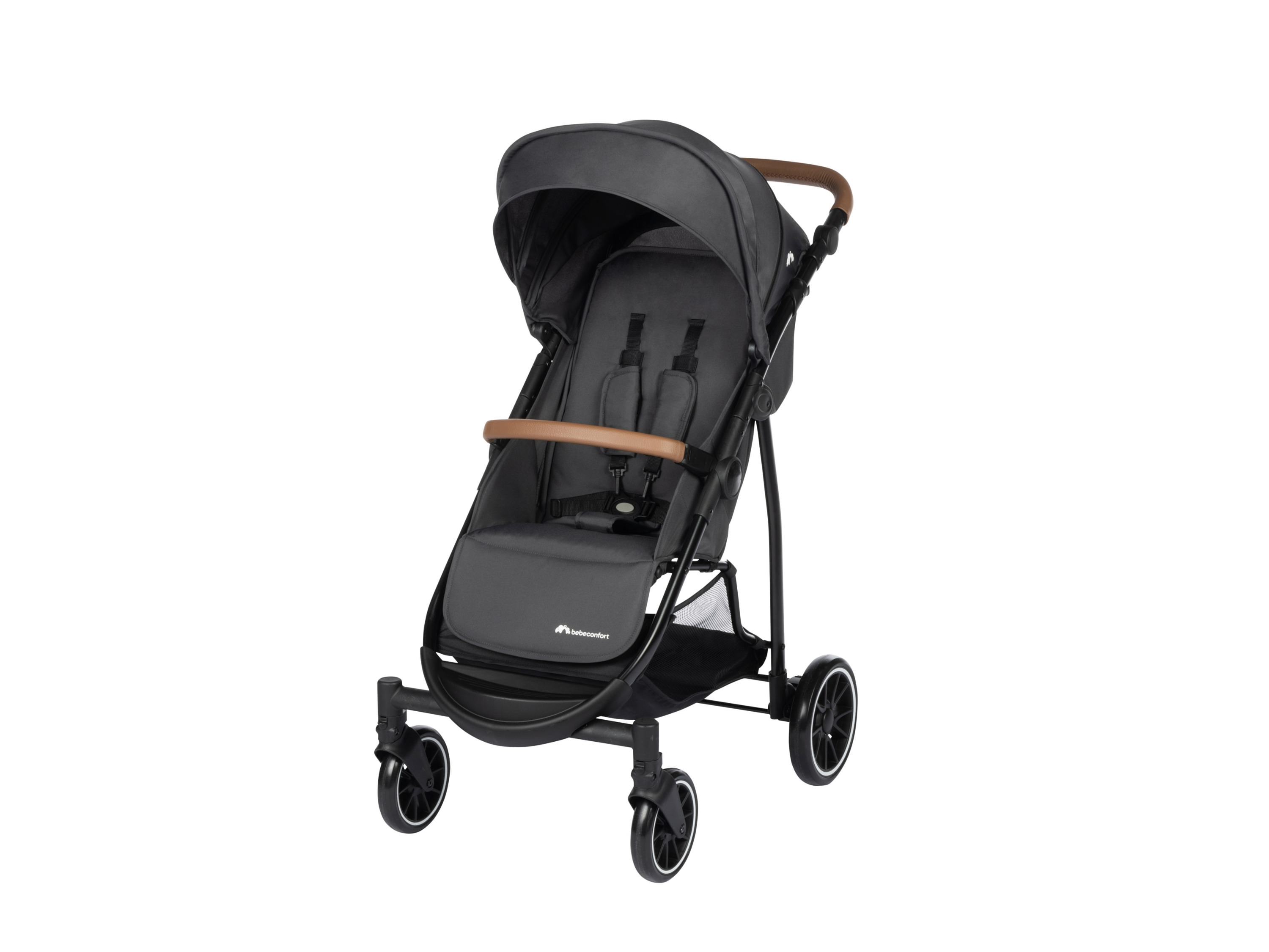 bebeconfort Kinderwagen Ingenious (Schwarz)““ | bis 120° ausziehbares Verdeck, so wird das Baby gut vor der Sinne geschützt Mitgelieferte Fußdecke hält das Baby warm, wenn das Wetter kälter ist Großer Sitz mit mehreren Sitztd Altersempfehlung: ab der Geburt bis 4 Jahren Max. Belastung: ca. 22 kg Gewicht: ca. 9,8 kg Verschluss: 5-Punkt-Gurt Bremsen: ja““
