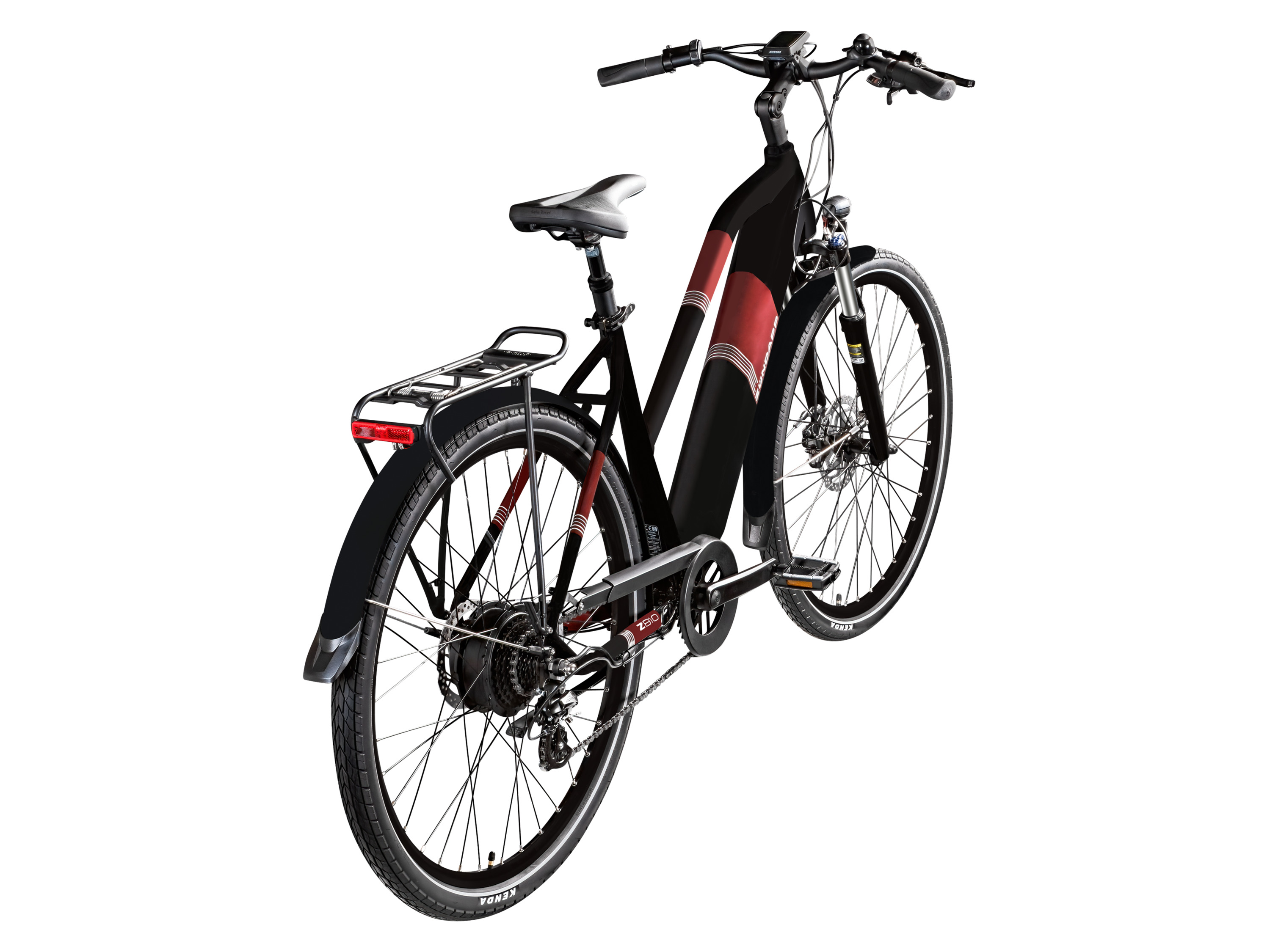 Thumbnail - Zündapp  Z810 E-Trekkingbike (Damen, Schwarz/Rot)